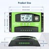 60A MPPT Solar Charge Controller, 12V/24V Auto Tracking Solar Panel