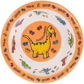 Lesser & Pavey Kids Bowl | Dinosaur Design | 1 Piece | Multicoloured | 16.5 cm x 16.5 cm x 4.5 cm