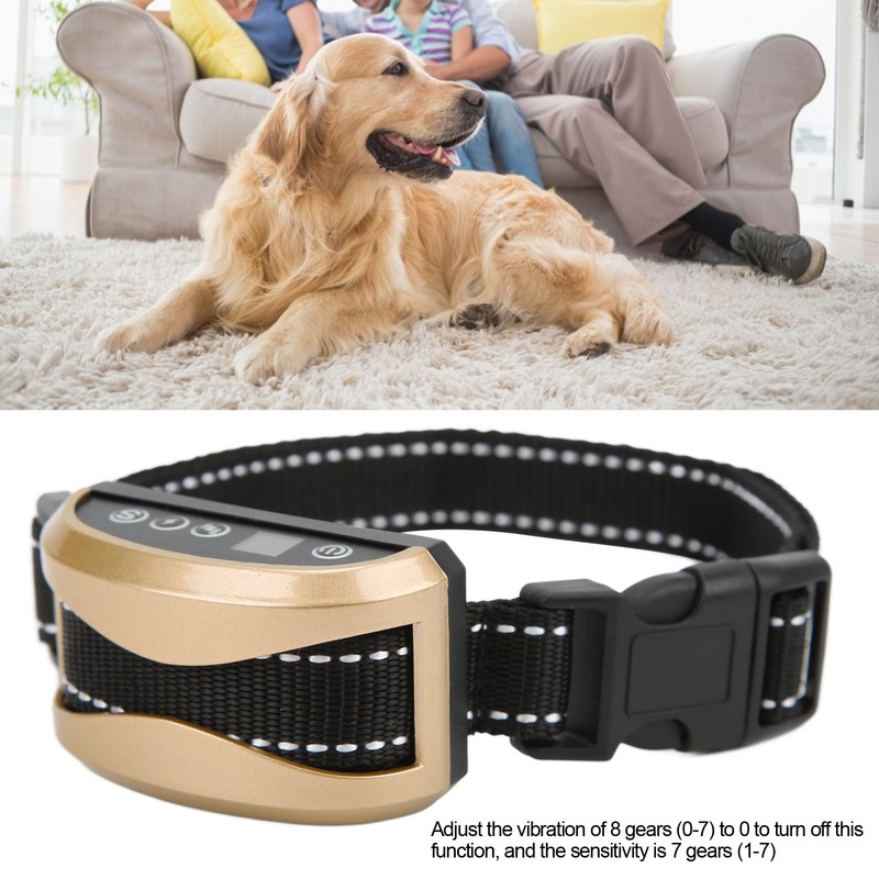 Dog Training Bark Collar Bark Stop Collar with 8 Gears