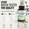 Milk Thistle Capsules - 80% Silymarin - 90 Capsules -