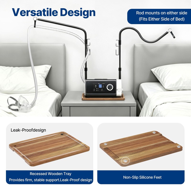 CPAP Hose Holder for Bed,CPAP Stand & Hose Hanger,CPAP Supplies