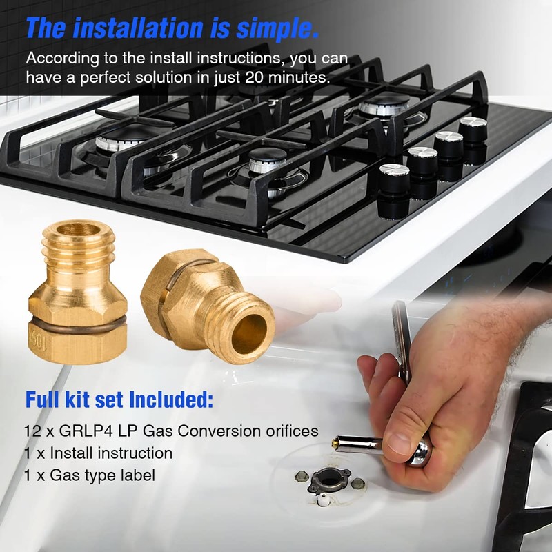 GRLP4 LP Gas Conversion Kit | Propane Orifice | Gas