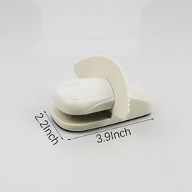 Document Holder for Typing - Paper Clamp Stand Counterweight Document Holder with Non-Slip Mat, Portable Copies Stand Desktop Clamp Holder for A4 Paper Documents Office Typing Reading