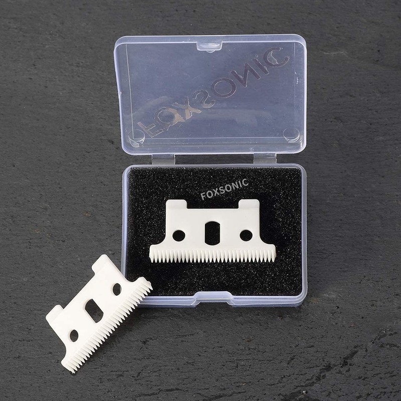 FOXSONIC 2pcs Replacement Ceramic Blade for 04521 t outliner Hair