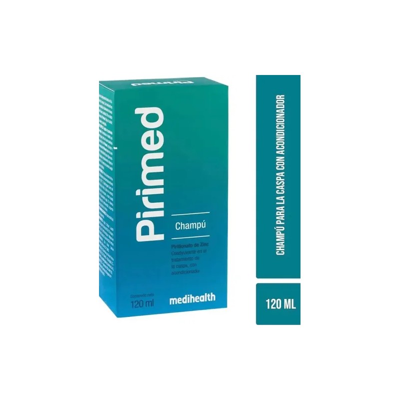 Pirimed shampoo anticaspa 120ml 1 unidad