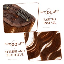 Baluue 4pcs Wavy Hair Extensions for Women Natural Curly -in Hairstyle Accessories for Daily Wear and Special Occasions for Custom Looks