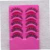 NOLITOY Long Natural Look Fake Eyelashes 5 Packs Easy Apply