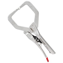 SK11 Auto-Adjust C-Type Locking Pliers, Maximum Opening: 2.4 inches (60 mm), Pocket Depth: 2.4 inches (61 mm), Total Length: 9 inches (228 mm), SRA-225C