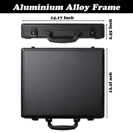 Azamou Toploader Binder for Trading Cards Hard Cases Holds 180 Toploaders 9 Pocke