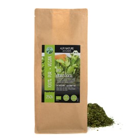 Dried Organic Lovage (250g, 8.8oz), Rubbed Organic Lovage, Dried Lovage from Organic Farming, Laboratory-Tested Lovage, 100% Pure and Natural