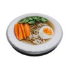 ORIENTAL ASIAN EGG NOODLE SOUP CARROT NOODLES BOWL DISH FOOD