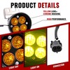 HECASA LED Fog Lights Pair Compatible with 2012-2023 Toyota Tacoma