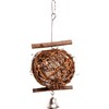 Karlie Balle En Bois Oiseaux 10 Cm Diamètre Rempi De