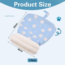 TVSVKWE 1 Piece Of Pet Sleeping Bag, Warm Plush Sleeping Bag, Pet Sleeping Supplies, Windproof Cat Nest.