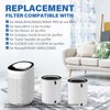 2 Pack Max/Mage/Mage Pro Replacement Filter Compatible with Afloia MAX/MAGE/MAGE