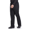 Cherokee Cherokee Workwear Professionals WW190 Mens Tapered Leg Pant,Black,Medium Short