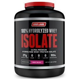 NAR LABS Hydrolyzed Whey Protein Isolate 5 lbs (Berry Deluxe)