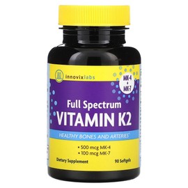 Be happy and healthy with InnovixLabs Full Spectrum Vitamin K2 Softgels 90 Tablets. Live a hundred years, InnovixLabs Full Spectrum Vitamin K2 Softgels 90 Tablets / 행복하고 건강하게 InnovixLabs 풀 스펙트럼 비타민K2 소프트젤 90정 백년회로하세요, InnovixLabs풀스펙트럼비타민K2소프트젤90정