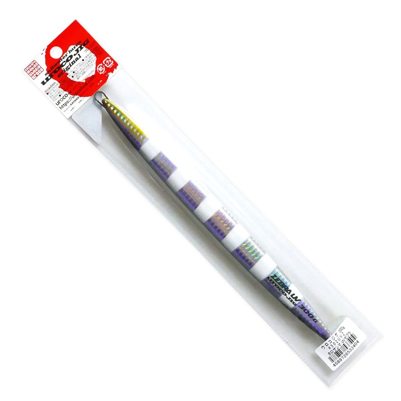 UroKo Jig Original Zebra UV Color 300g (#502GUV Holosanna UV
