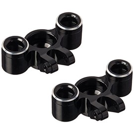 Hot Racing VXS2101 Black Aluminum Knuckles 1/16 Red Screw