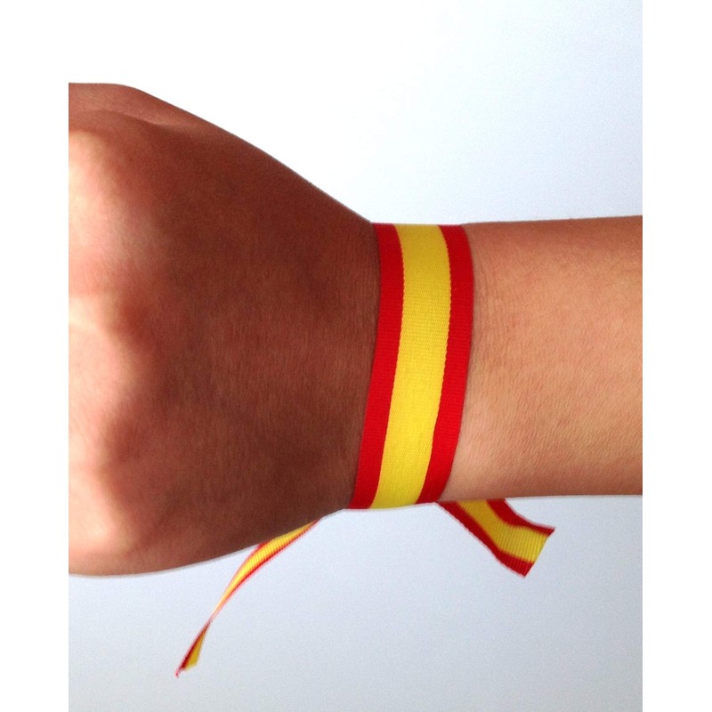 10m Ribbon Spanish Flag