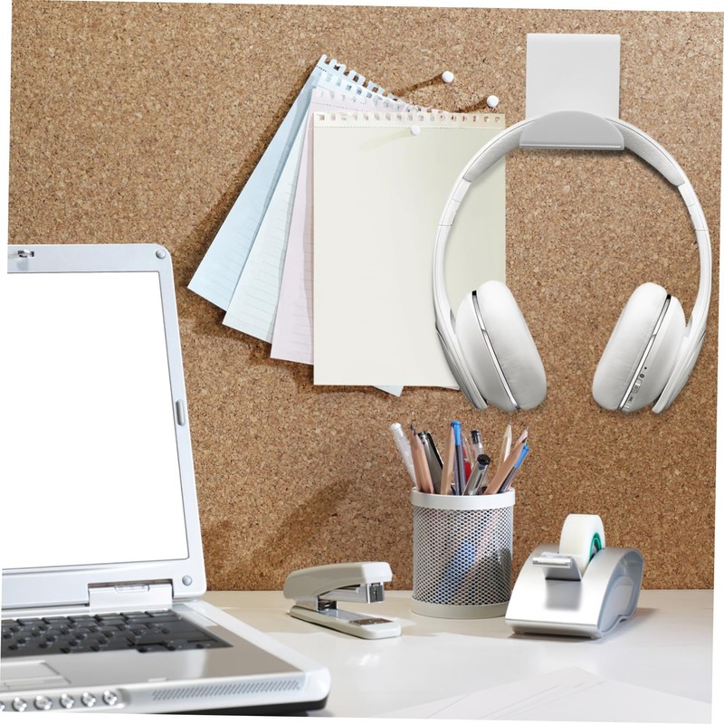 OSALADI 2pcs Headphone Hangers Self-Wall Mount Storage Racks for Headset