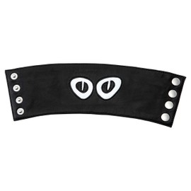 The Black Rose - Wrist bracelet/wrist wallet made of nappa leather - Model Conan - Kitty Club Edition, black