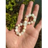 RAYON Green Opal Bead Bracelet Men Stretch 10mm 7, 7.5,