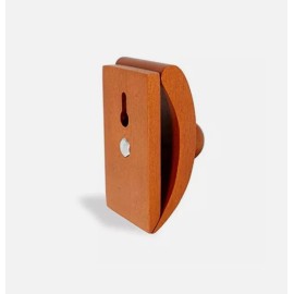 Katai Wooden Quilt Wall Hangers / 4 Large Clips Dark and Screws for W...