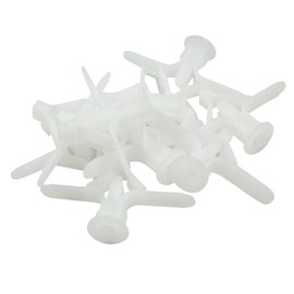 Moicstiy 50 Pcs Hollow-Wall Anchors, Drywall Anchor Kit with Screws Plasterboard Plugs Butterfly Expansion Dry Wall Anchors Screw for Curtain Gypsum Board Wall(50pcs Anchor + 50pcs Screws)