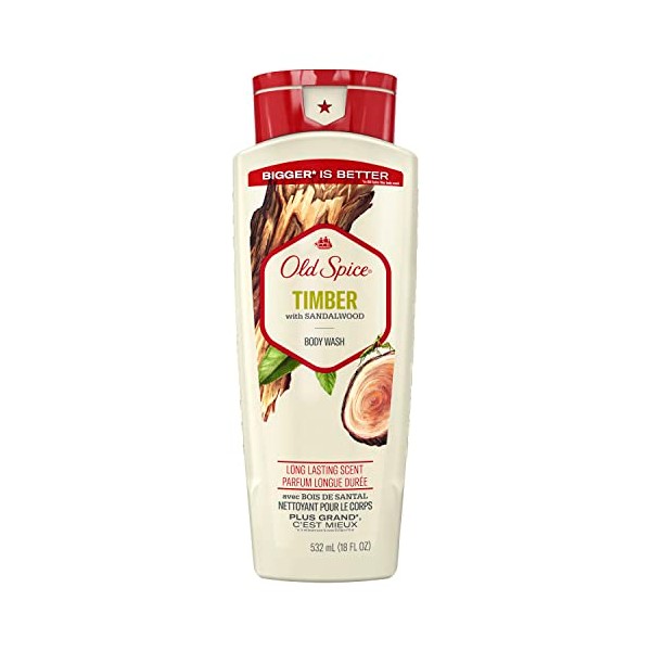 Old Spice Old Spice Men's Body Wash for Men, Timber,