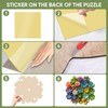 Mys Aurora Succulent Wooden Puzzles for Adults, 200 Piece Unique