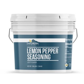 Earthborn Elements Lemon Pepper Seasoning 1 Gallon, Spice Blend, Zesty Flavor