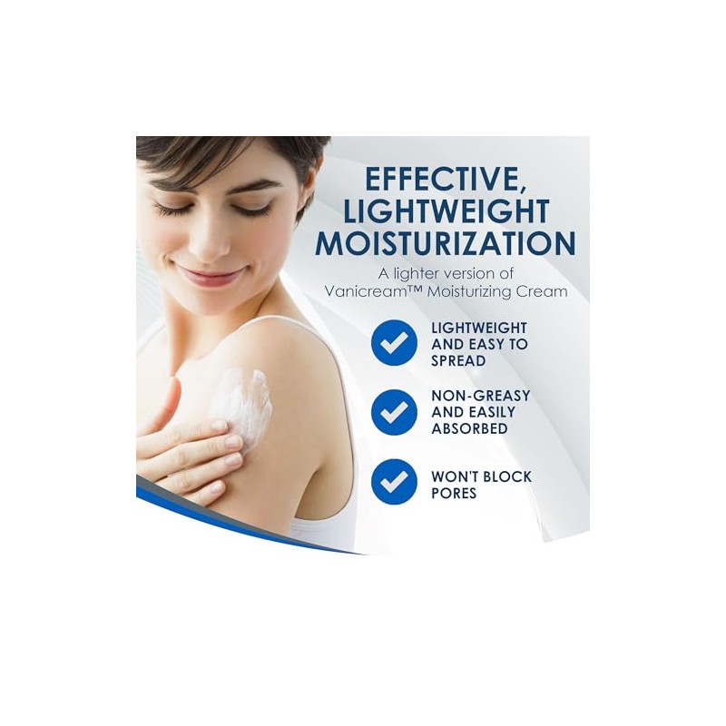 Vanicream Lite Lotion Pump for Sensitive Skin, Free of Dyes,