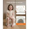 PipNest Toddler Potty Trainer, Realistic Toilet with Flushing Sounds, Wipes