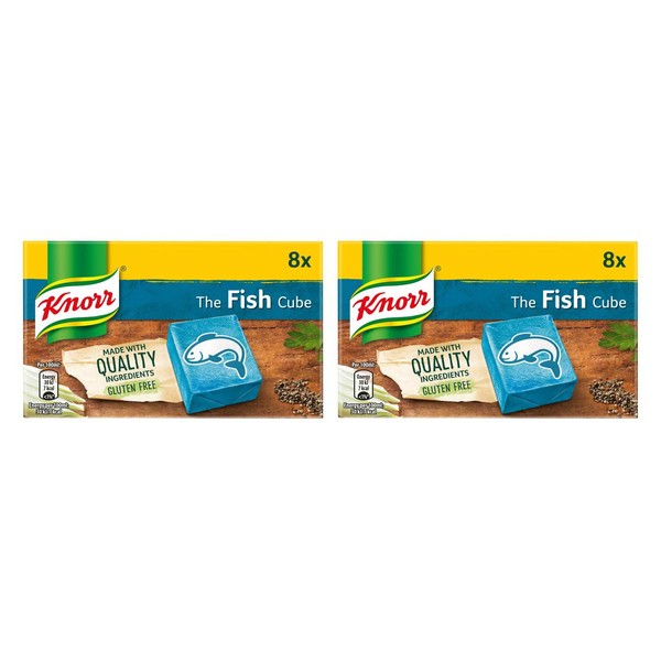 (Pack of 2) - Knorr The Fish Stock (8 Cubes X 10g) 80g
