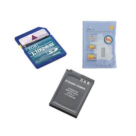 Synergy Digital Camera Accessory Kit, Compatible with Nikon Coolpix AW100 Digital Camera - Kit Includes: SDENEL12 Battery, KSD2GB Memory Card, ZELCKSG Care & Cleaning