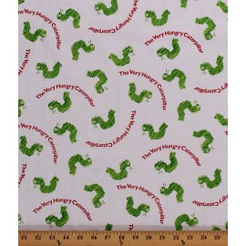 Andover Fabrics Cotton Bugs Insects The Very Hungry Caterpillar Cotton Fabric Print BTY D673.19