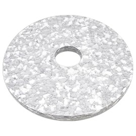 haid-tec Melamine Plus Pad - 17 Inch Pad for Single Disc Machine - Durable 430 mm Melamine Pad for Removing Cement Veil - Basic Cleaning for Floors - with 85 mm Inner Hole