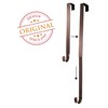 Haute Decor Adjustable Length Wreath Hanger with Removable Icon (Oil-Rubbed