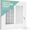 Home Intuition Ceiling Register - Air Vent Covers for Home