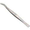 KEIBA TS-B21 Tsuru Neck (Bent) Tweezers, Polished