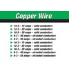 6 AWG Solid Bare Copper Building Wire (150Ft Cut)