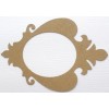 Unbranded {6} ELEGANT FRAME - Baroque Picture Frames Chipboard Die