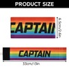 VHOPMORE Elastic Soccer Captain Armband Adjustable Football Basketball Player Arm