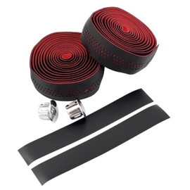 NOGUCHI NBT-004 015161 Bar Tape, Black/Red