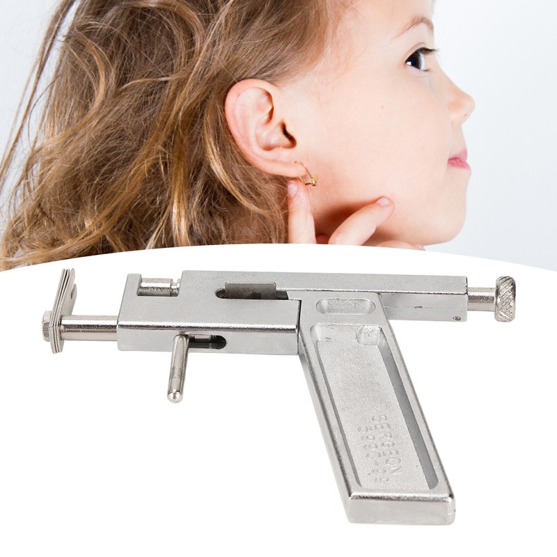 Ear Piercing Gun Professional Painless Reusable Safety Ear Piercing Machine