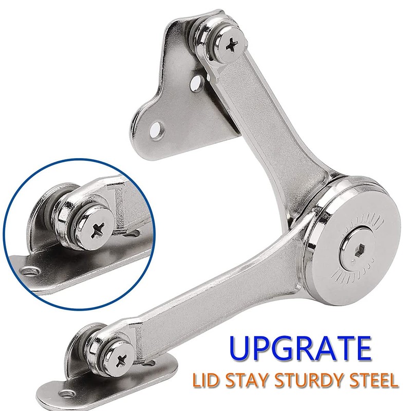 Toy Box Hinges Soft Close - Lid Support Hinges, Soft