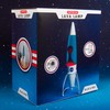 Fizz Creations NASA Inspired Rocket Lamp. Matte-Finish Space Decor Lamp