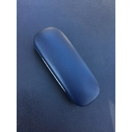 Shalom NEW Hard Clam Shell box Metal Eyeglasses Glasses  Case Cleaning Cloth